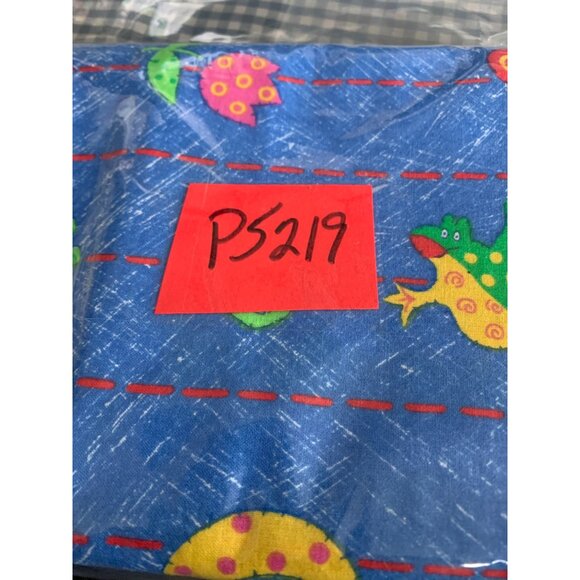 Vintage Concord Fabric 1/2 yard x 46" Kesslers Design Bright Animal Moon Print C - Picture 4 of 4